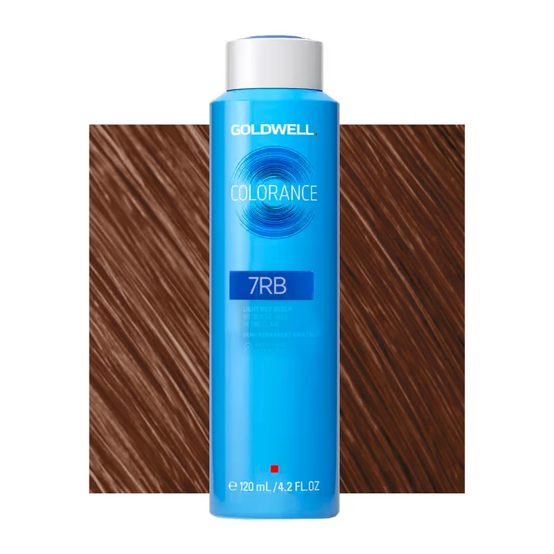 7RB Hêtre rouge clair Goldwell Colorance Warm browns can 120ml