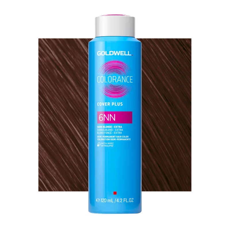 6NN Blond foncé intense Goldwell Colorance Cover plus Elumenated naturals can 120ml