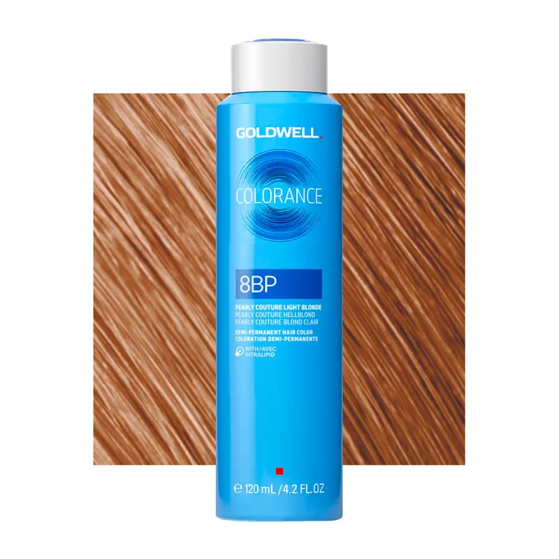 8BP Blond clair nacré couture Goldwell Colorance Cool blondes can 120ml
