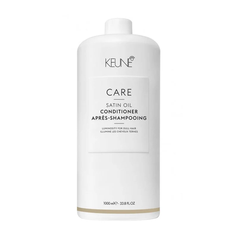 Keune Care line Satin oil Conditioner 1000ml - après shampooing illumine les cheveux ternes