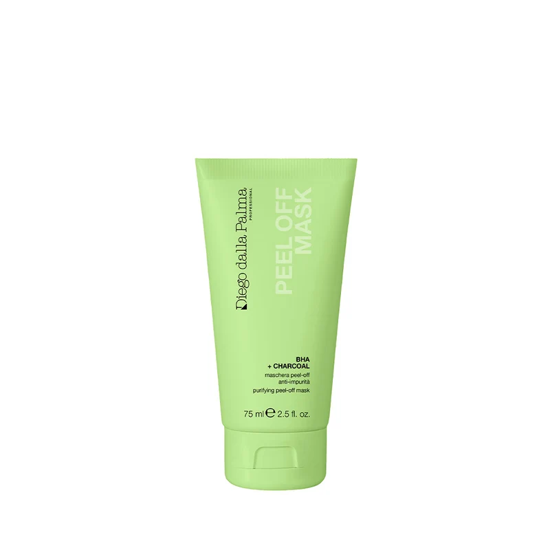 Diego dalla Palma Professional Peel Off Mask Bha+ Charcoal Purifying Peel-Off Mask 75ml - peel-off anti-impuretés
