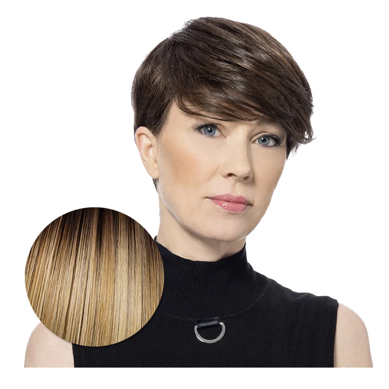 Hairdo Polished Pixie Perruque Blond Clair - perruque coupe courte