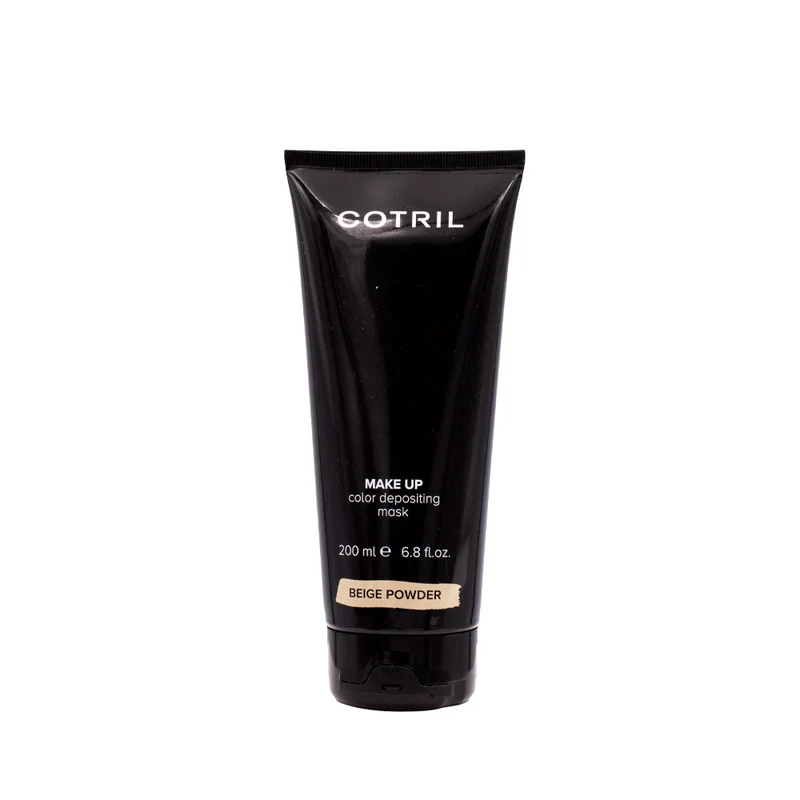 Cotril Make-Up Color Cream Beige Powder 200ml - masque colorant conditionnant