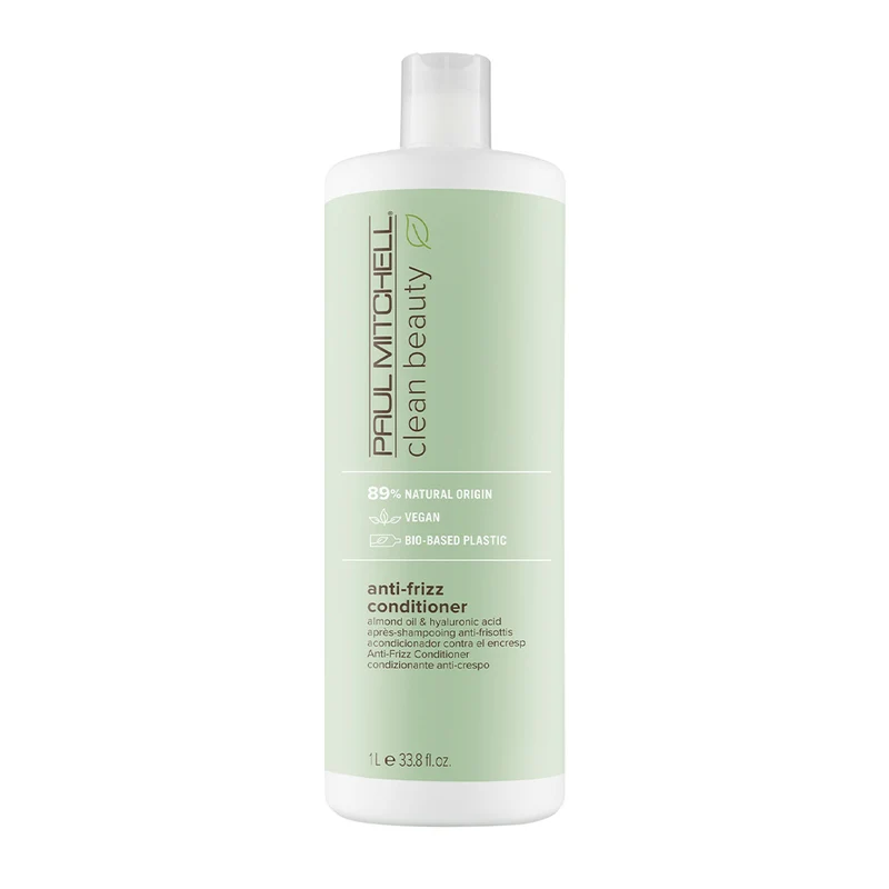Paul Mitchell Clean Beauty Anti-Frizz Conditioner 1000ml- conditionneur anti-frisottis