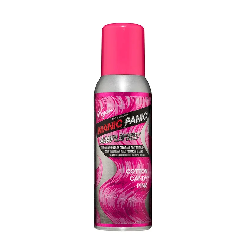 Manic Panic Amplified Spray-on Cotton Candy Pink 100ml - spray colorant temporaire