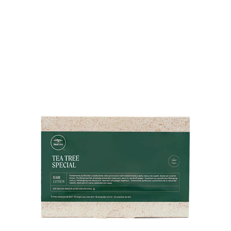 Paul Mitchell Tea Tree Special Hair Lotion 12x6ml - soin purifiant anti-chute