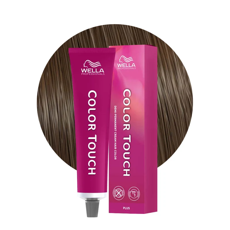 Wella Color Touch Plus 66/07 Blond Foncé Intense Sable Naturel 60 ml - coloration semi-permanente sans ammoniaque