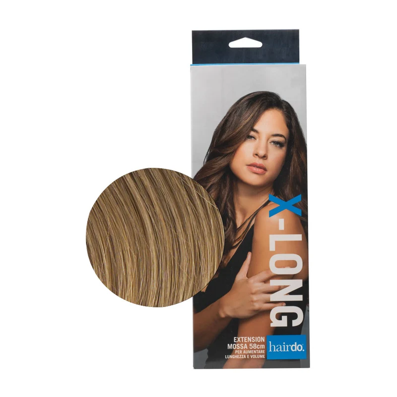 Hairdo Extension Ondulée Blond Foncé 58cm - extension ondulée