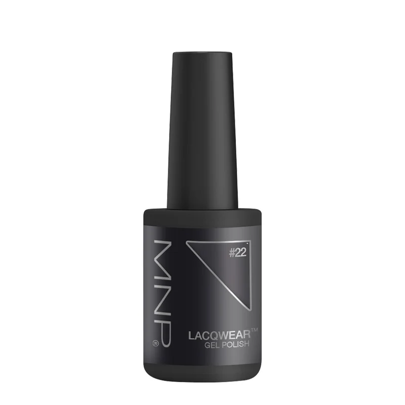 My Nail Pro Lacqwear Gel Polish 22 Black Out 10ml - vernis à ongles semi-permanent