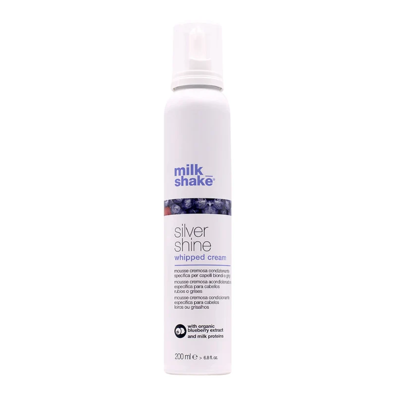 Z.one Concept Milk Shake Silver Shine Whipped Cream 200ml - mousse conditionneur pour cheveux blonds ou gris
