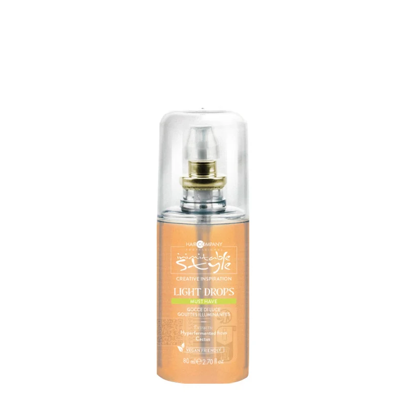 Hair Company Inimitable Style Light Drops 80ml - gouttes brillance
