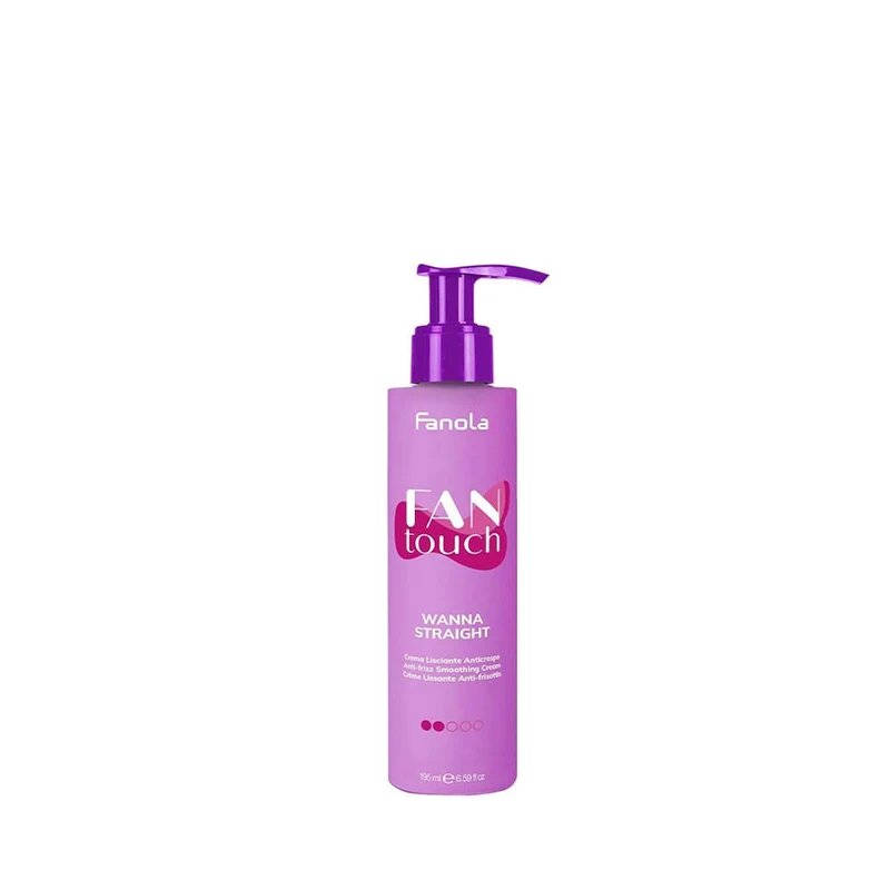 Fanola Fantouch Wanna Straight 195ml - crème lissante anti-frisottis