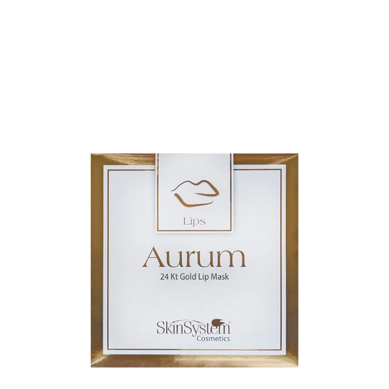 SkinSystem Aurum 24Kt Gold Lip Mask - soin des lèvres à l'or cosmétique