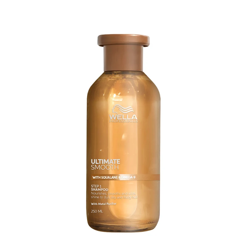 Wella Ultimate Smooth Shampoo 250ml - shampoing chélateur anti-frisottis