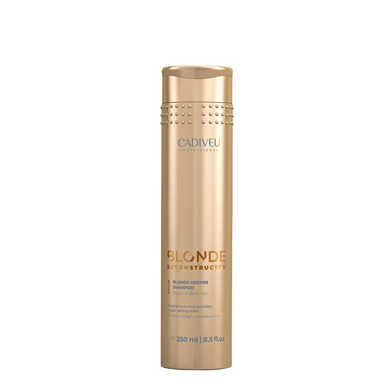 Cadiveu Blonde Reconstructor Blonde Keeper Shampoo N.1 250ml - shampoing anti-jaunissement