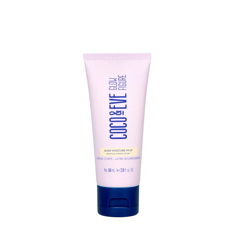 Coco & Eve Glow Figure Whipped Body Cream Tropical Mango 60ml - crème hydratante pour le corps
