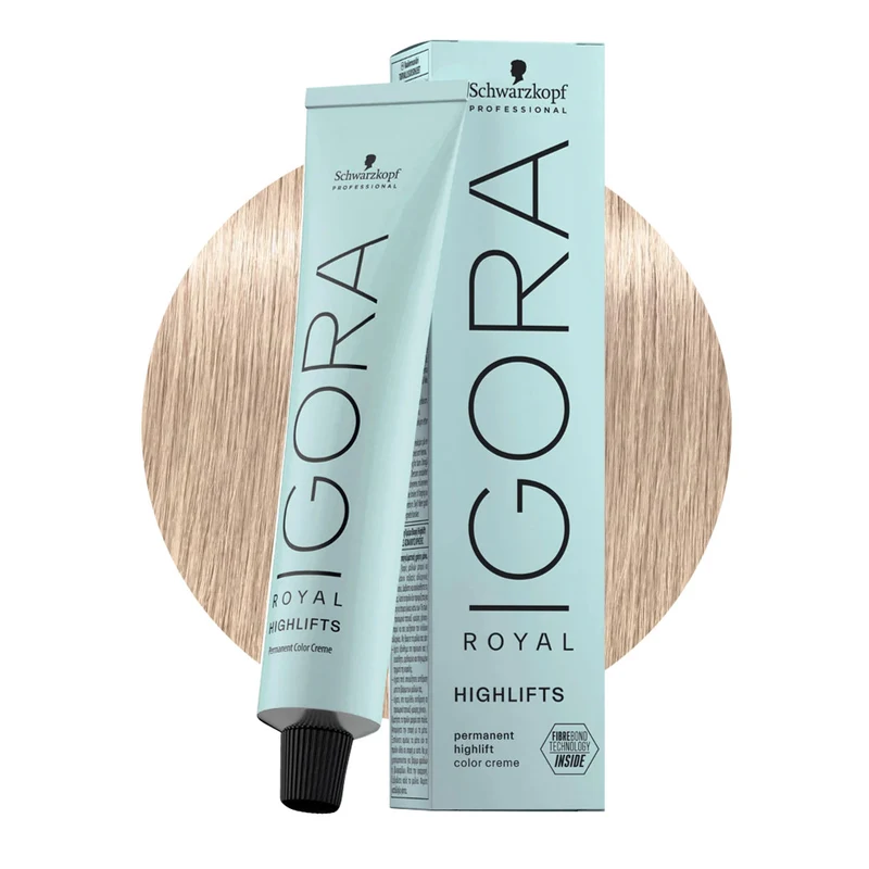 Schwarzkopf Igora Royal Highlifts 12-19 Blond Super Éclaircissant Cendré Violet 60ml - coloration permanente