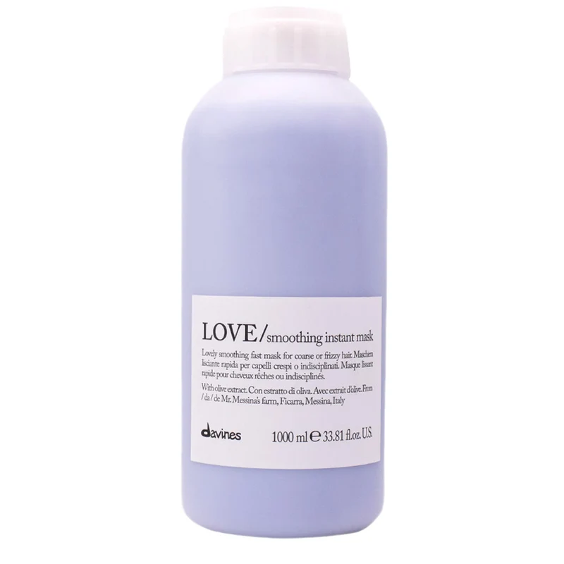 Davines Essential Haircare Love Smoothing Instant Mask 1000ml - masque lissant rapide