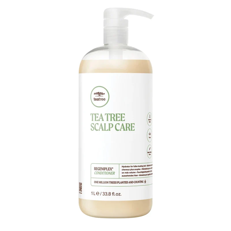 Paul Mitchell Tea Tree Scalp Care Regeniplex Conditioner 1000ml - après-shampoing hydratant cheveux fins