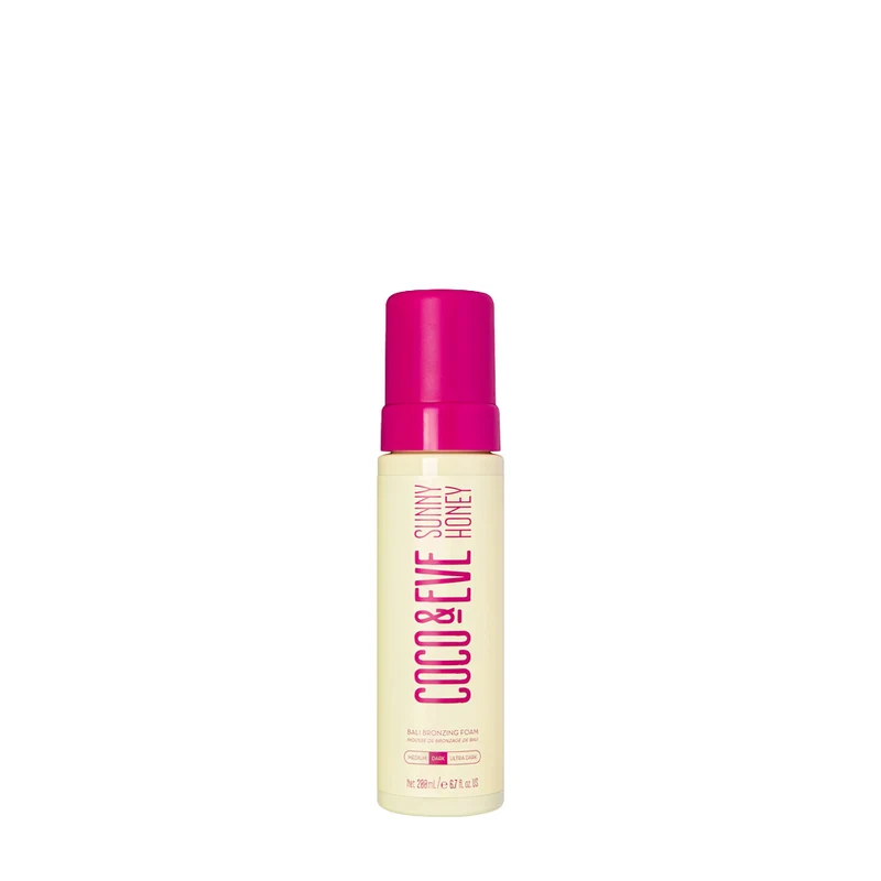 Coco & Eve Sunny Honey Bali Bronzing Foam Dark 200ml - mousse autobronzante