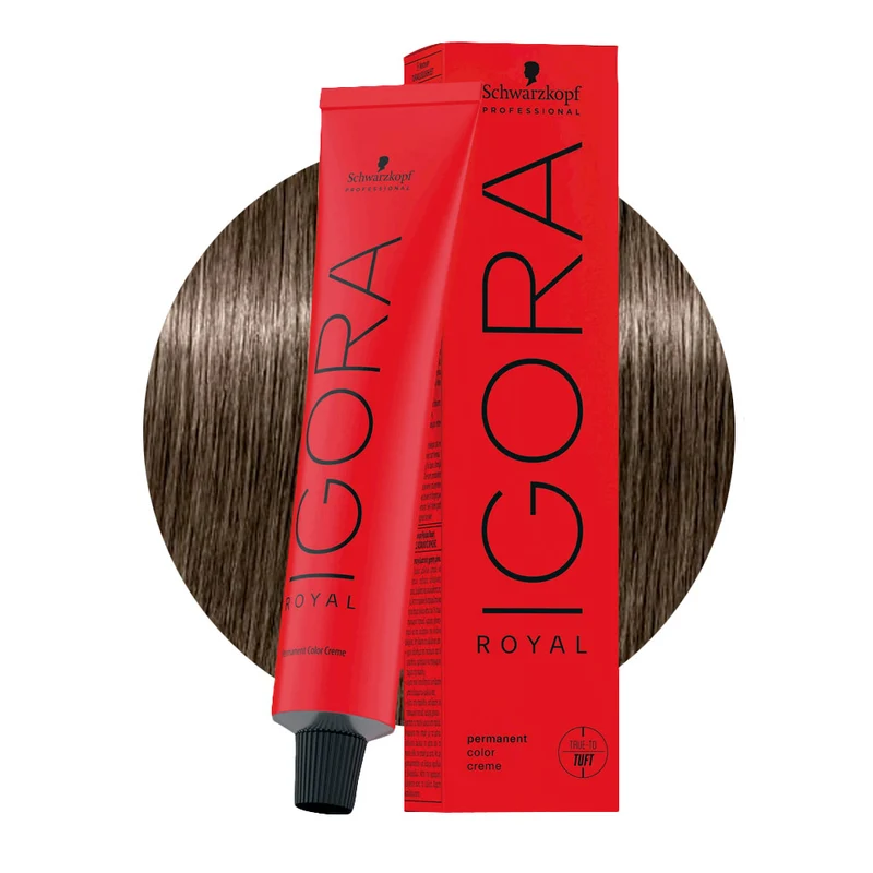 Schwarzkopf Igora Royal 7-1 Blond Moyen Cendré 60ml - coloration permanente