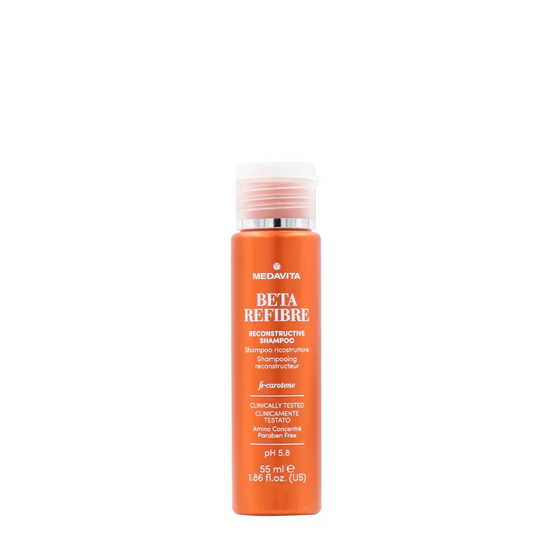 Medavita Lunghezze Beta Refibre Reconstructive Shampoo 55ml - shampooing restructurant cheveux abîmés