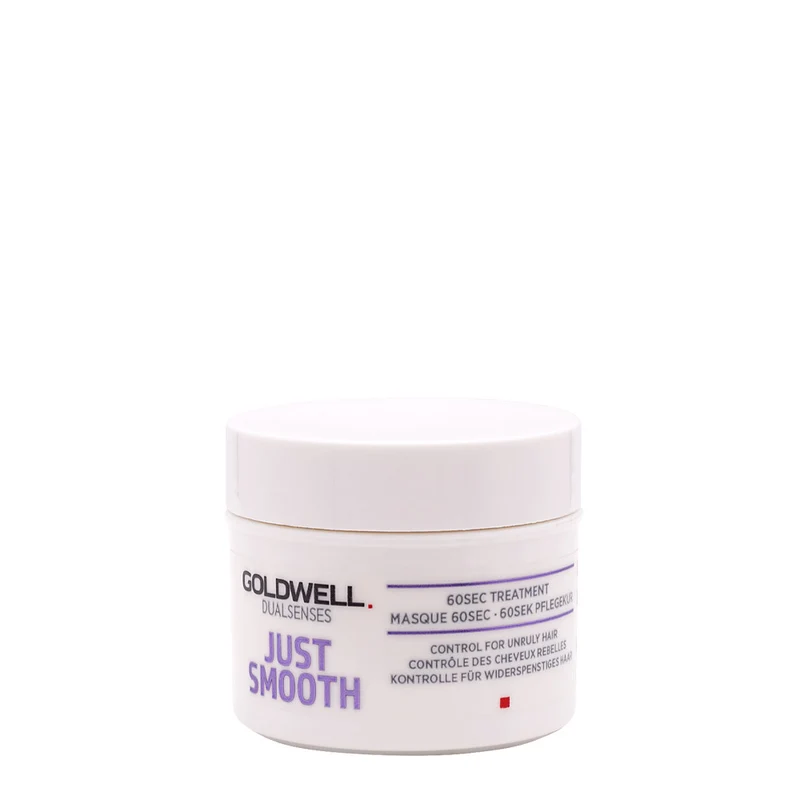 Goldwell Dualsenses Just Smooth 60Sec Treatment 25ml- traitement pour cheveux indisciplinés et crépus