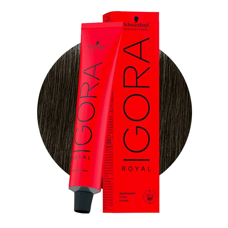 Schwarzkopf Igora Royal 5-21 Châtain Clair Cendré 60ml - coloration permanente