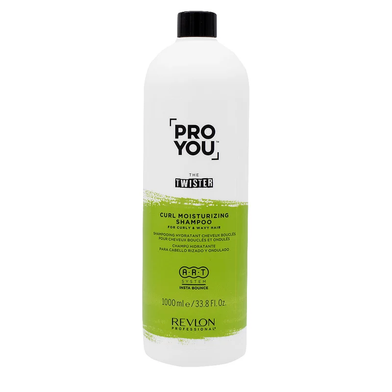 Revlon Pro You The Twister Curl Moisturizing Shampoo 1000ml - shampooing cheveux bouclés