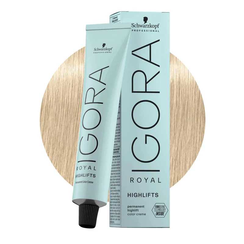 Schwarzkopf Igora Royal Highlifts 12-1 Blond Super Éclaircissant Cendré 60ml - coloration permanente