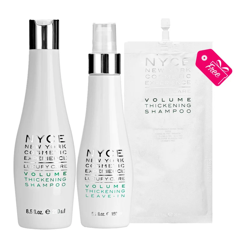 Nyce Luxury Care Volume Thickening Shampoo 250ml Leave In 150ml