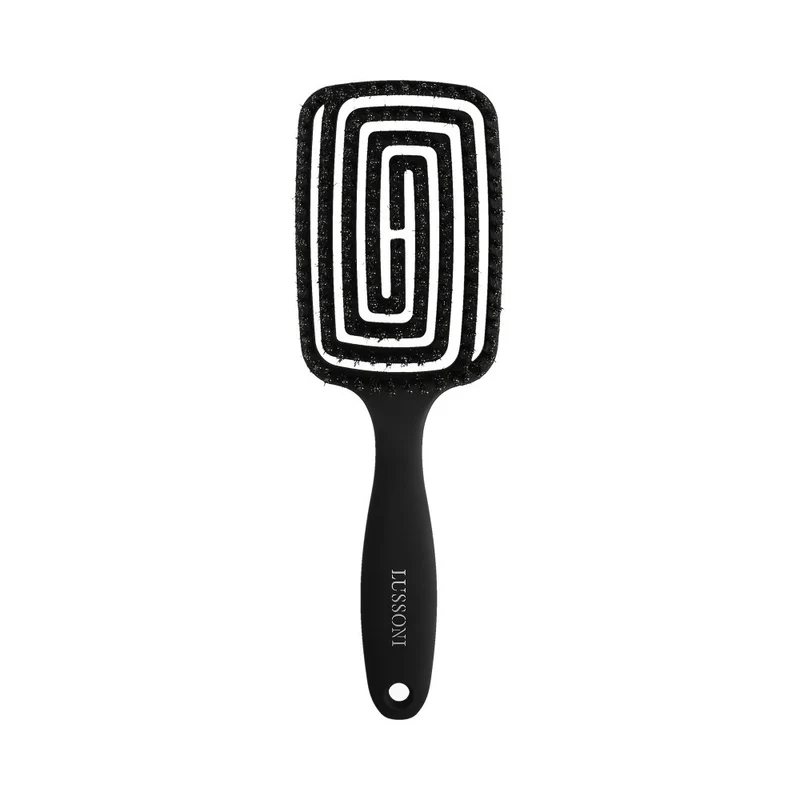 Lussoni Haircare Brush Labyrinth Large Natural - brosse démêlante