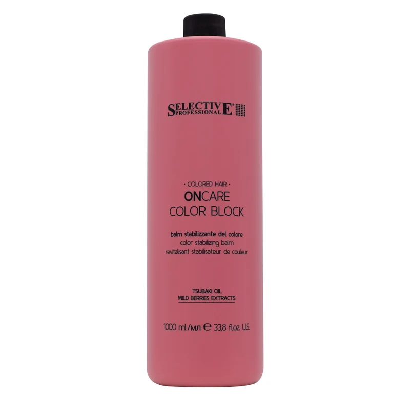 Selective Professional On Care Color Block Balm 1000ml - baume stabilisateur de couleur