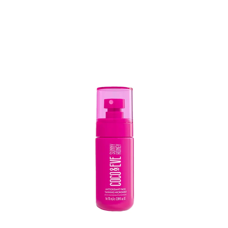 Coco & Eve Sunny Honey Antioxidant Face Tanning Micromist 75ml - spray visage autobronzant