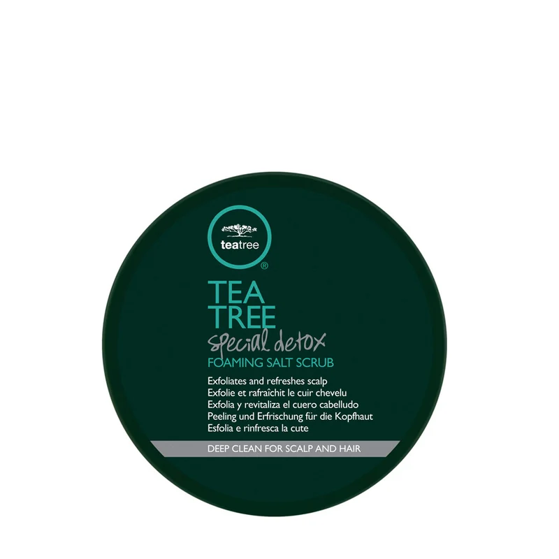 Paul Mitchell Tea Tree Special Detox Foaming Salt Scrub 184gr - gommage moussant