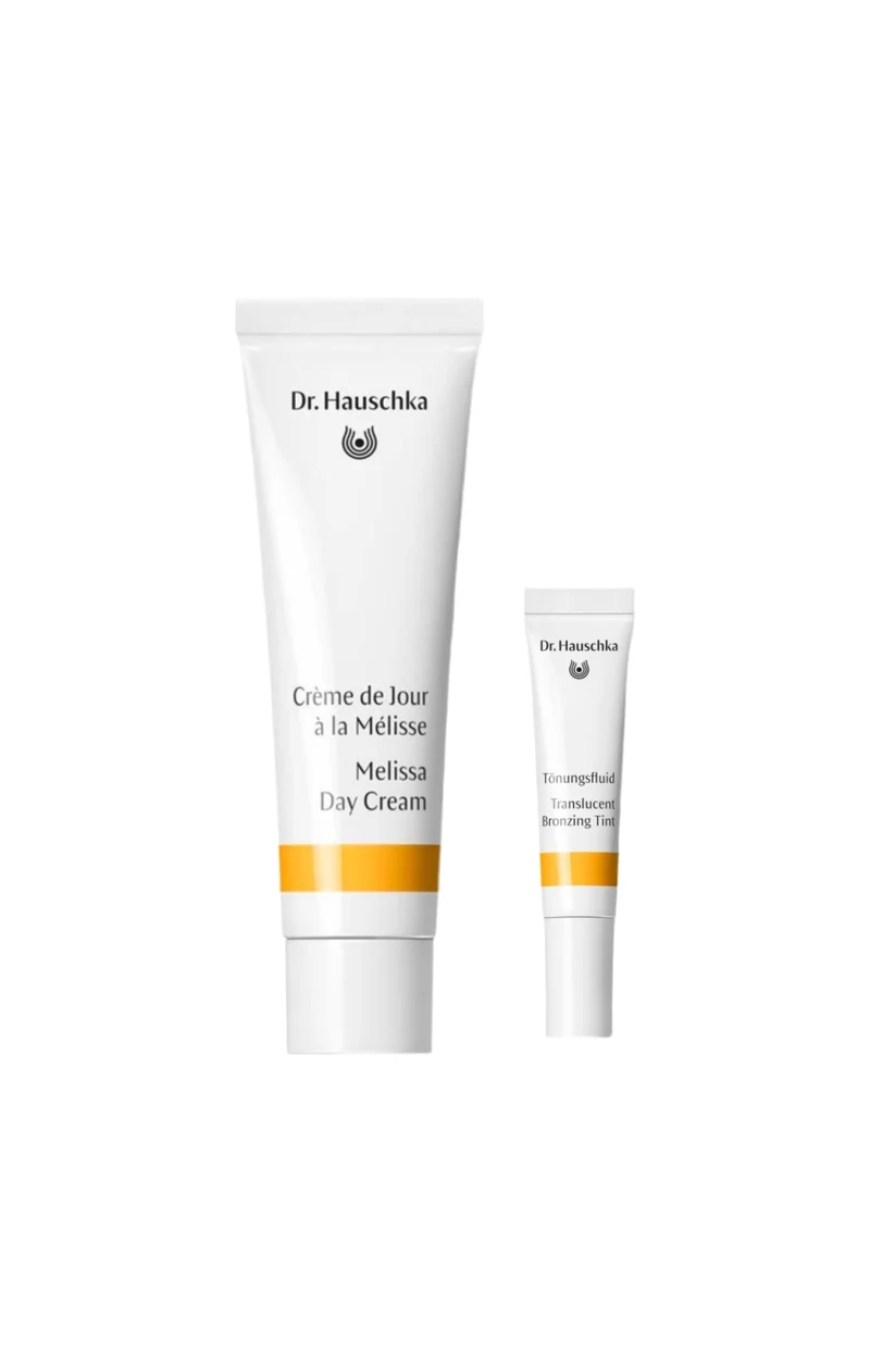 Crème de jour à la mélisse & émulsion teintée