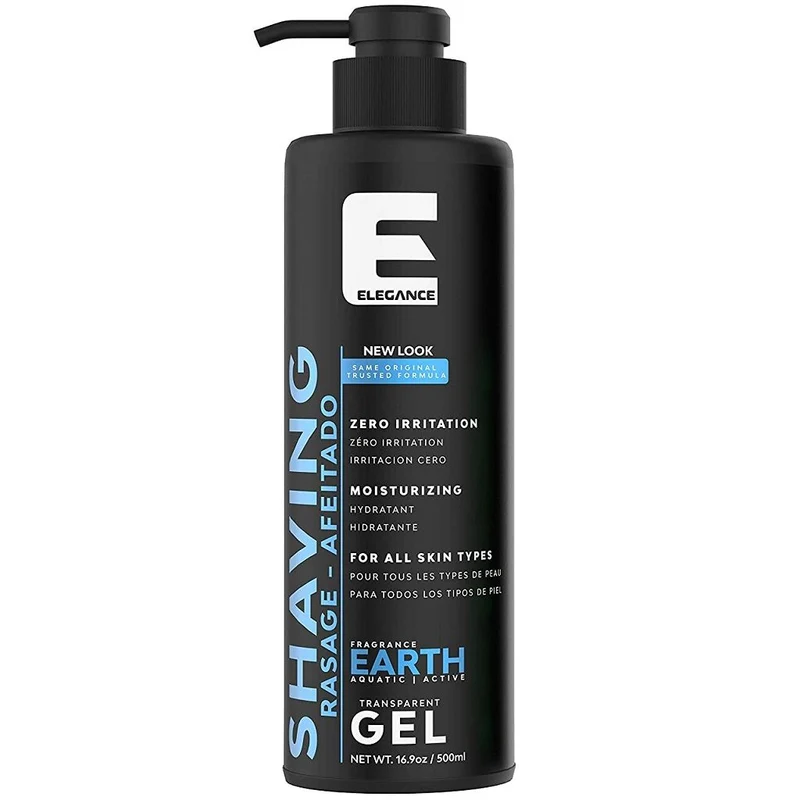 Elegance Plus Gel Shave - Gel de rasage Elegance Terre 500ml