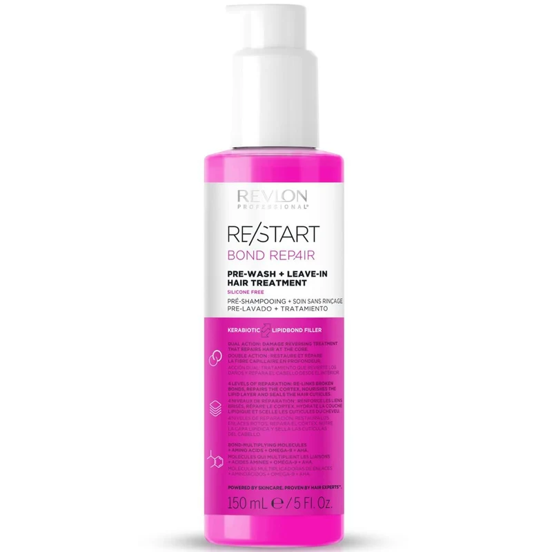 Pré-Shampoing / Soin sans rinçage Bond Repair Re/Start Revlon 150 ML