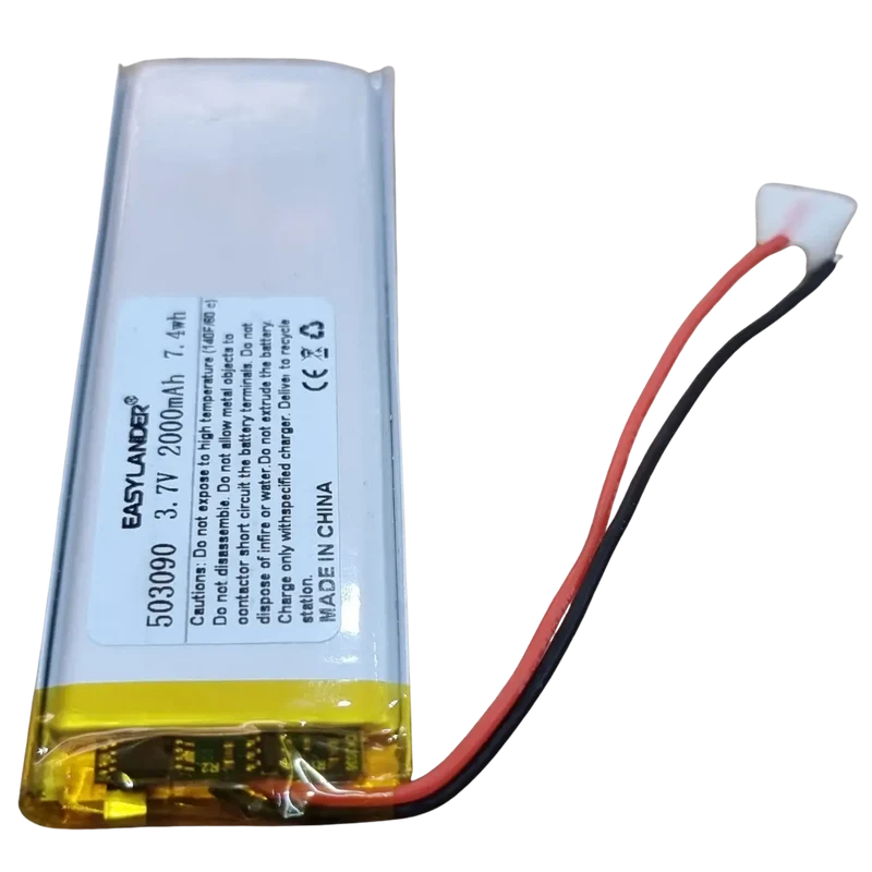 Batterie 503090 LiPo 3.7V 2000mAh appareils compacts