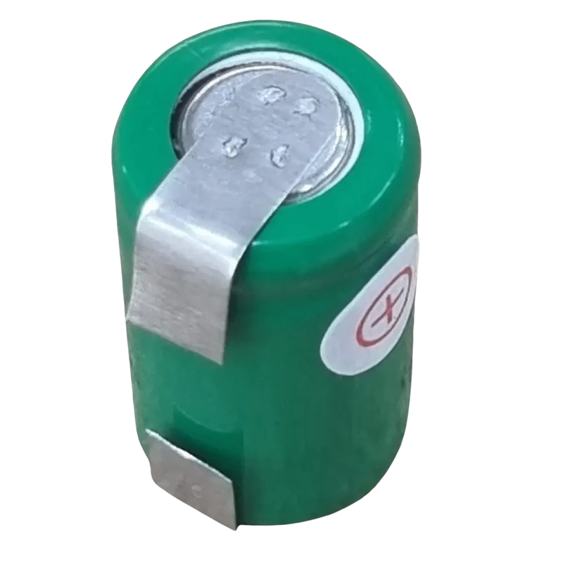 Batterie rechargeable 1/2 AA NiMH 1.2V 500mAh à souder Yuasa