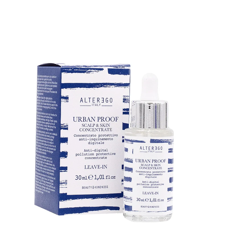 Alterego Urban Proof Scalp & Skin Concentrate 30ml - soin protecteur du cuir chevelu