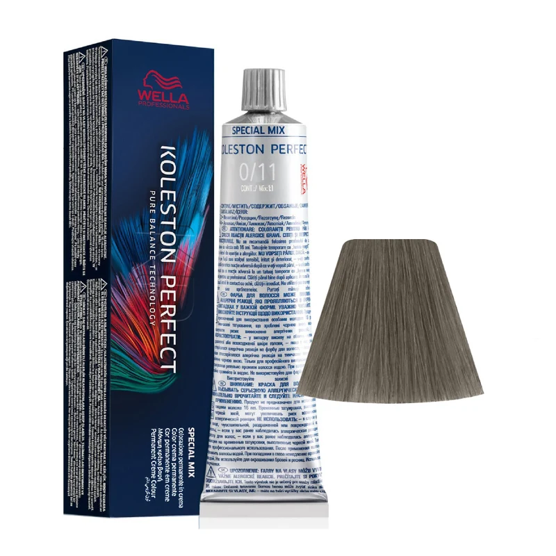 Wella Koleston Perfect Me+ Special Mix 0/11 Cendre Intense 60ml - coloration permanente