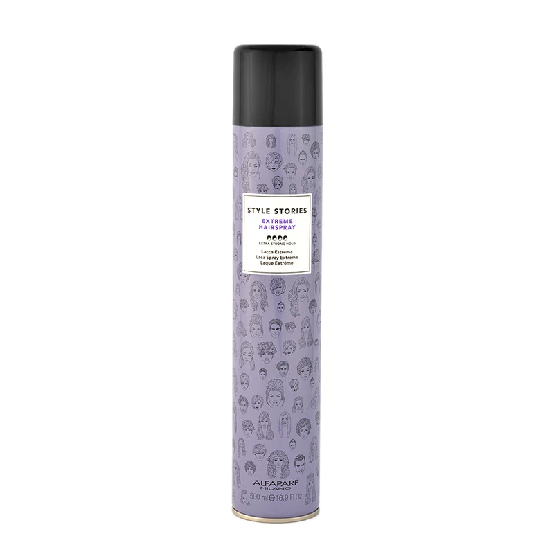 Alfaparf Milano Style Stories Extreme Hairspray 500ml - laque extrême