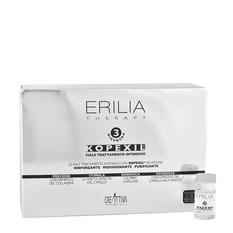 Creattiva Erilia Kopexil Ampoules Traitement Intensif Anti-chute 20x8ml