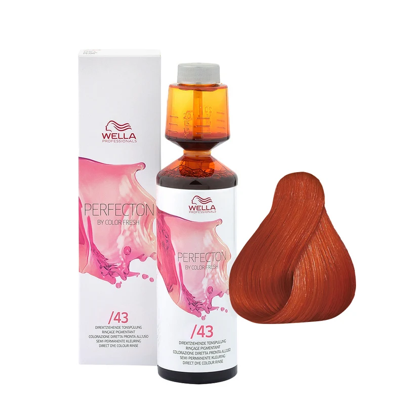 Wella Perfecton By Color Fresh /43 Cuivre Doré 250ml - coloration directe