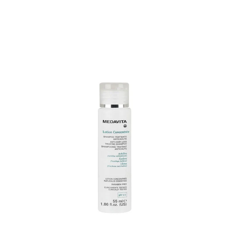 Medavita Cute Lotion Concentree Anti Hair Loss Treating Shampoo 55ml - shampoing antichute pH 5.5