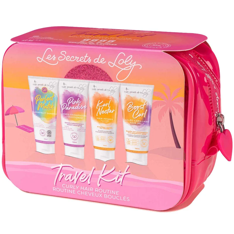 Trousse de Voyage Cheveux Bouclés Les Secrets de Loly