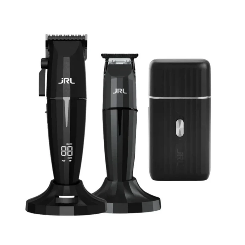 JRL ONYX Clipper Trimmer & Shaver Black Combo