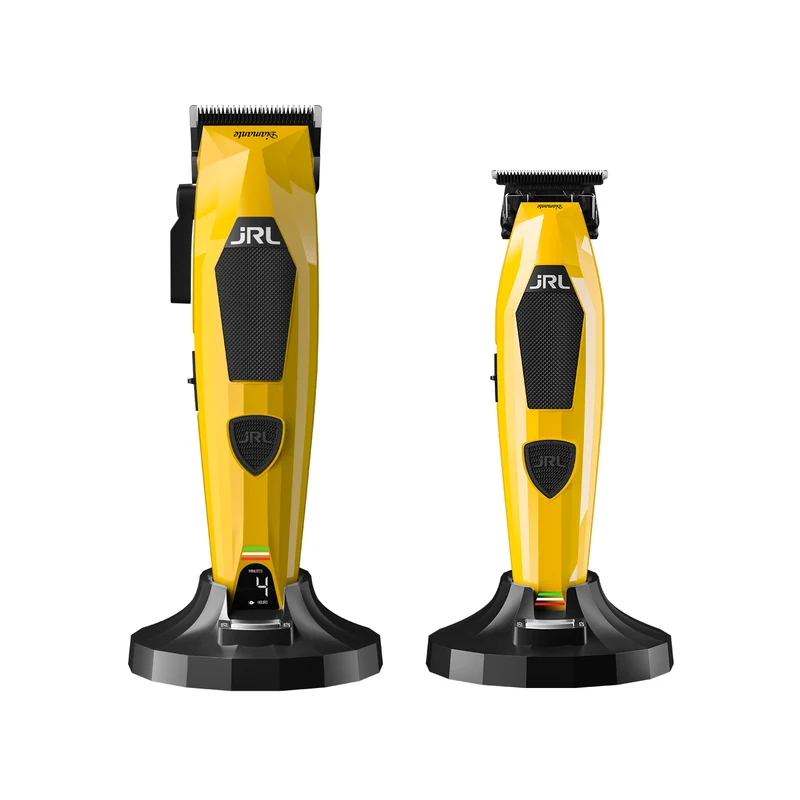 JRL Diamante Clipper And Trimmer Combo Kit - Yellow