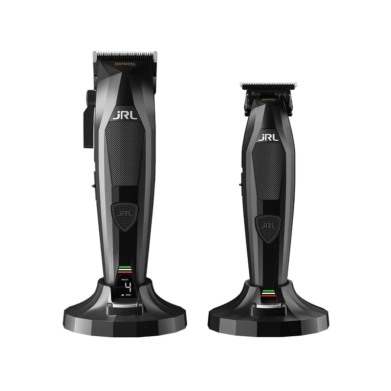 JRL Diamante Clipper And Trimmer Combo Kit - Black